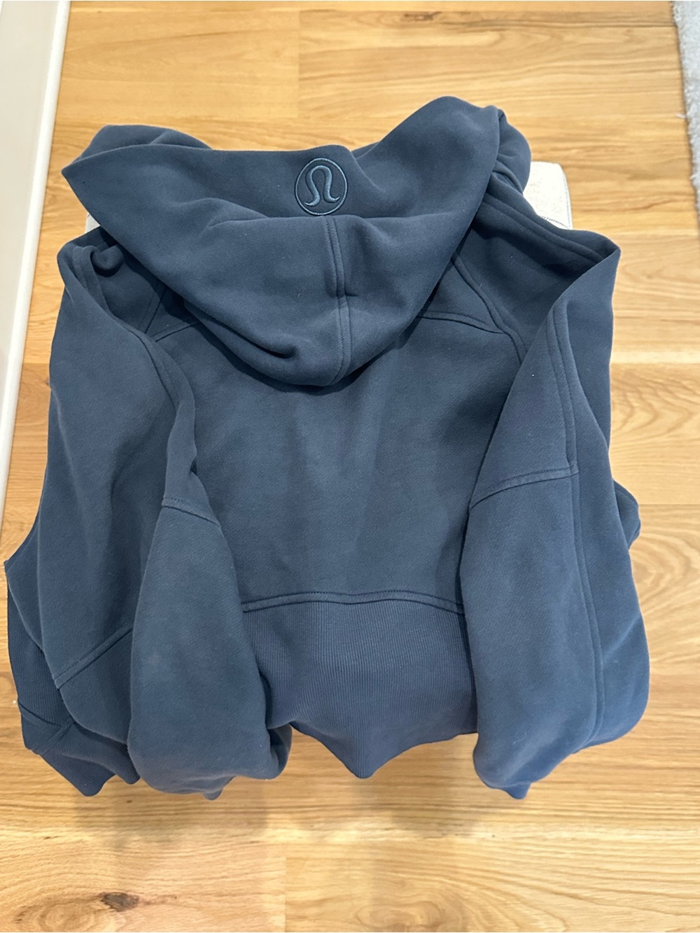 Lululemon Navy Blue Hooded Sweatshirt